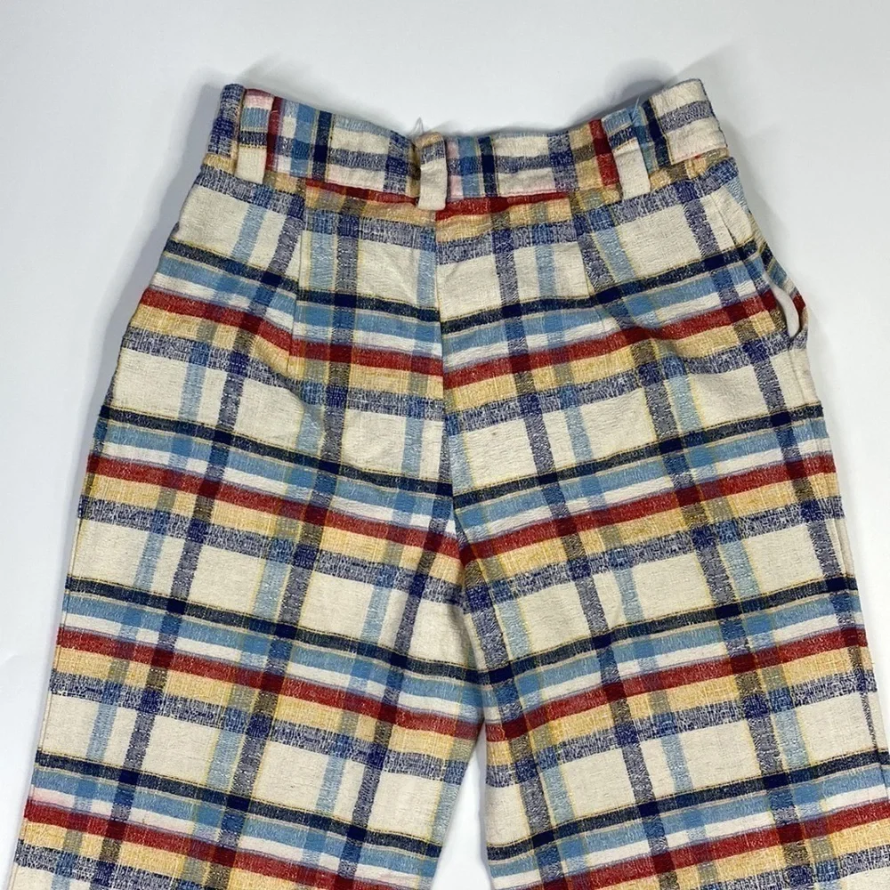 Vintage Levi's For Me Flared Red White Blue Pants 30x30 RARE